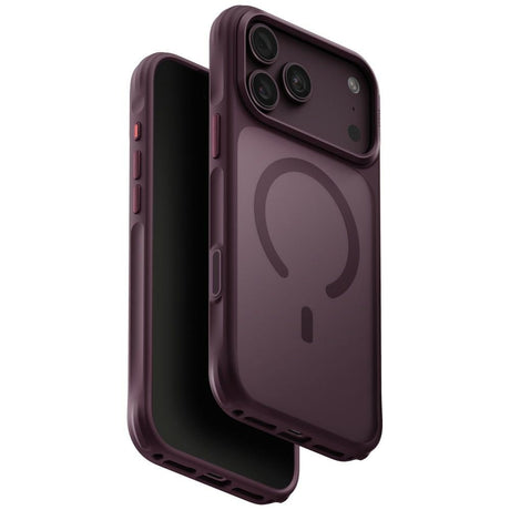Uniq iPhone 17 Pro Max/iPhone 18 Pro Max Skal Veren MagClick Burgundy