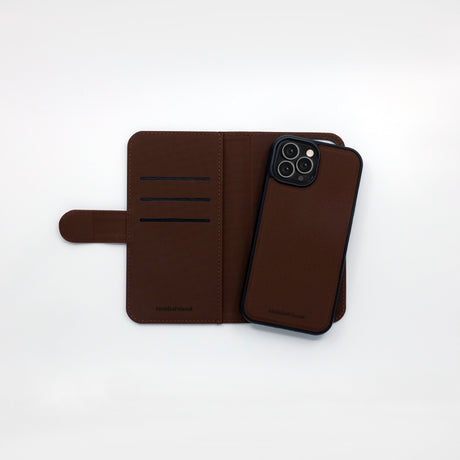 MobileFriend iPhone 12/iPhone 12 Pro Fodral Magnetiskt Brun