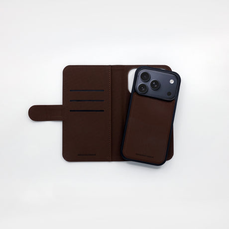 MobileFriend iPhone 17 Pro Fodral Magnetiskt Brun