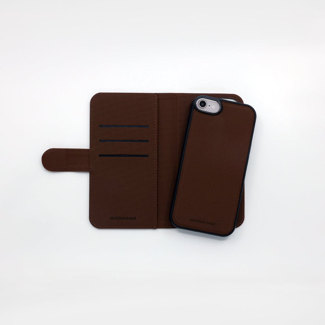 MobileFriend iPhone 7/8/SE Fodral Magnetiskt Brun
