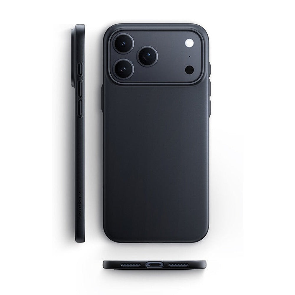 Torras iPhone 18 Pro Max Skal OriginFit Mag Svart