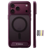 Torras iPhone 18 Pro Max Skal Ostand L1 Lila