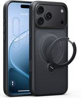 Torras iPhone 18 Pro Skal Ostand Q3 Spin Obsidian Black