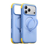Torras iPhone 18 Pro Skal Ostand Q3 Rugged Island Blue