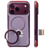 Torras iPhone 18 Pro Skal Ostand Q3 Air Pro Violet Summit