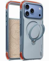 Torras iPhone 18 Pro Skal Ostand Q3 Air Pro Polar Slate