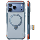 Torras iPhone 18 Pro Skal Ostand Q3 Air Pro Polar Slate