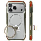 Torras iPhone 18 Pro Skal Ostand Q3 Air Pro Alpine Marble