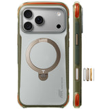 Torras iPhone 18 Pro Skal Ostand Q3 Air Pro Alpine Marble