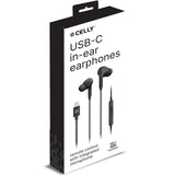 Celly Trådade Hörlurar UP1200 In-Ear USB-C Svart