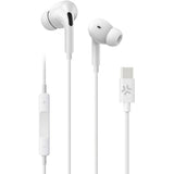 Celly Trådade Hörlurar UP1200 In-Ear USB-C Vit