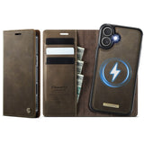 CaseMe iPhone 17 Fodral C49 Series Brun