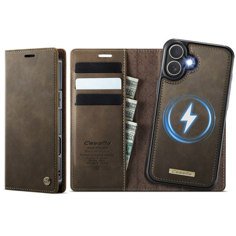 CaseMe iPhone 17 Fodral C49 Series Brun