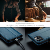 CaseMe iPhone 13 Pro Fodral 023 Series Blå