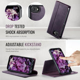 CaseMe iPhone 16e/iPhone 17e Fodral C49 Series Lila