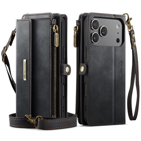 CaseMe iPhone 17 Pro Max/iPhone 18 Pro Max Fodral C39 Series Svart