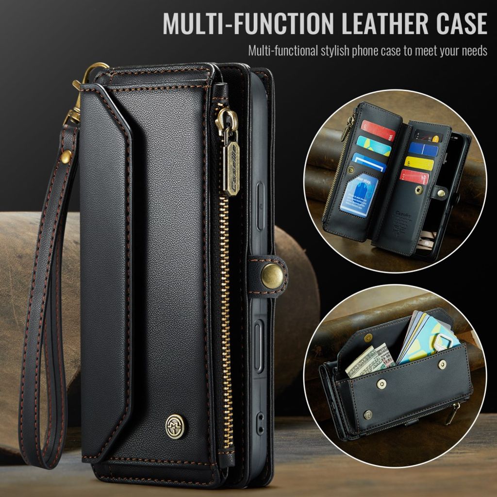 CaseMe iPhone 17 Pro Max/iPhone 18 Pro Max Fodral C36 Series Svart