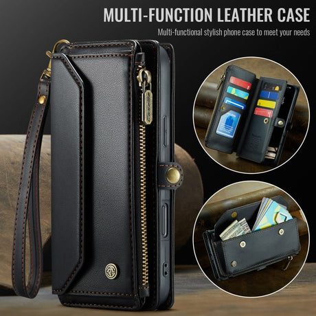 CaseMe iPhone 17 Pro Max/iPhone 18 Pro Max Fodral C36 Series Svart