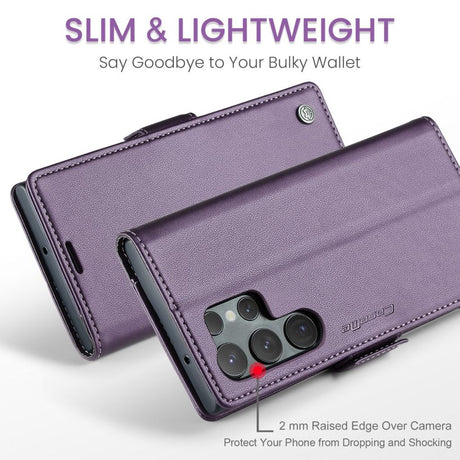CaseMe Samsung Galaxy S24 Ultra Fodral 023 Series Lila