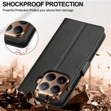 Lc.Imeeke Xiaomi 17T Fodral med Kortfack Stativfunktion Svart