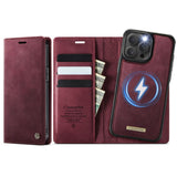 CaseMe iPhone 13 Pro Fodral C49 Series Röd
