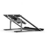 ALOGIC Metro Adjustable & Portable Folding Notebook Stand Rymdgrå