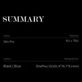 Dux Ducis OnePlus 15 Fodral Skin Pro Series Svart
