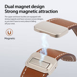 Dux Ducis Apple Watch 44/45/46mm/Ultra 49mm Armband YA Series Brun
