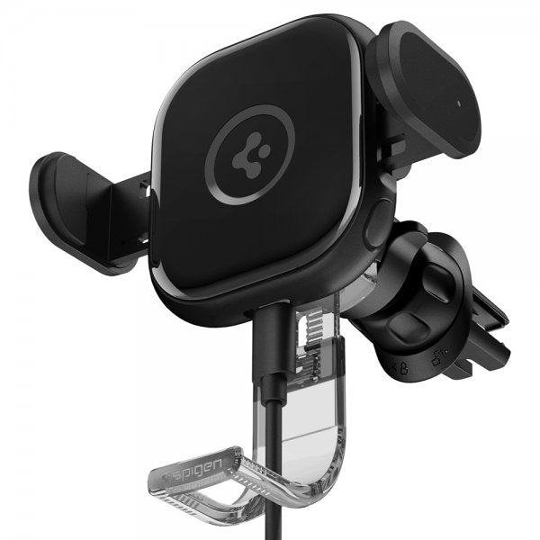 Spigen Bilhållare OneTap Pro Air Vent Mount Charger 15W Svart