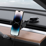 Spigen Bilhållare OneTap Pro Dashboard Mount Charger 15W Svart