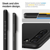 Spigen Samsung Galaxy S21 FE Skal Thin Fit Svart