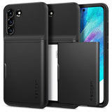 Spigen Samsung Galaxy S21 FE Skal Slim Armor CS Svart