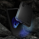 Spigen Samsung Galaxy S21 FE Skal Tough Armor Svart