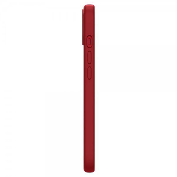 Spigen iPhone 13 Mini Skal Silicone Fit Röd