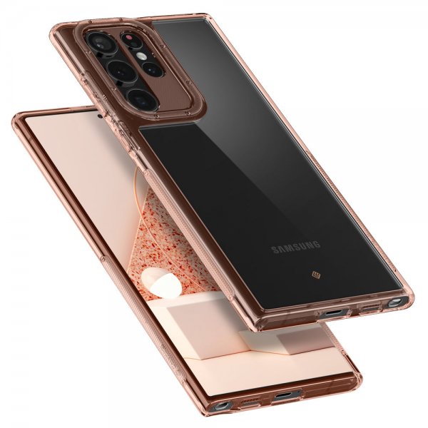 Caseology Samsung Galaxy S22 Ultra Skal Skyfall Royal Rose Gold