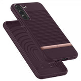 Caseology Samsung Galaxy S22 Plus Skal Parallax Burgundy