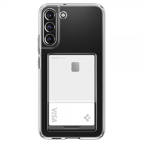 Spigen Samsung Galaxy S22 Skal Crystal Slot Crystal Clear