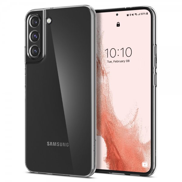 Spigen Samsung Galaxy S22 Skal AirSkin Crystal Clear
