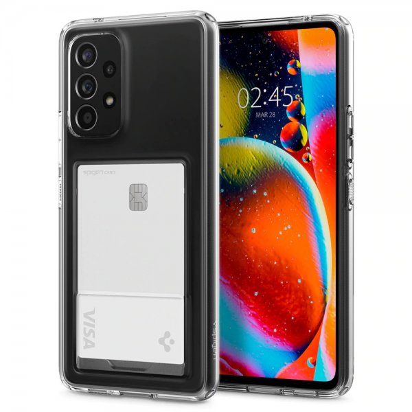 Spigen Samsung Galaxy A53 5G Skal Crystal Slot Crystal Clear