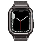Spigen Apple Watch 40mm Skal med Armband Metal Fit Pro Graphite