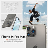 Spigen iPhone 14 Pro Max Skal med Skärmskydd Crystal Pack Crystal Clear