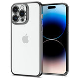 Spigen iPhone 14 Pro Skal Optik Crystal Chrome Gray