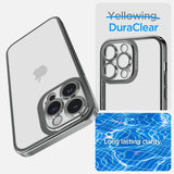 Spigen iPhone 14 Pro Skal Optik Crystal Chrome Gray