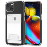 Spigen iPhone 14 Skal Crystal Slot Dual Crystal Clear
