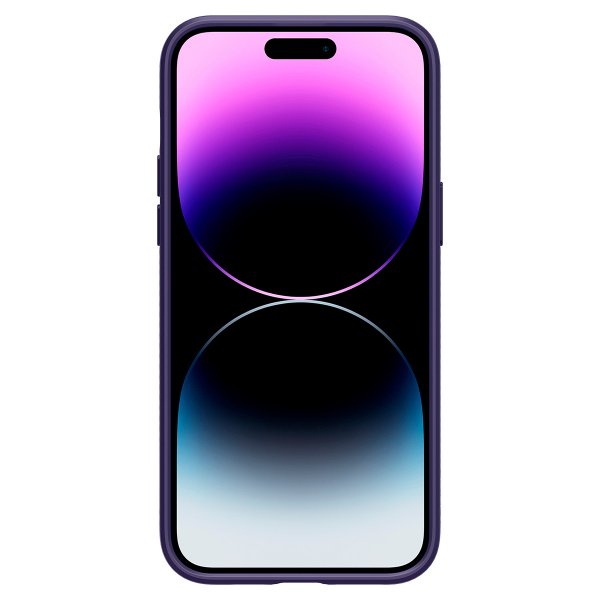 Spigen iPhone 14 Pro Max Skal Liquid Air Deep Purple