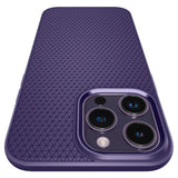 Spigen iPhone 14 Pro Max Skal Liquid Air Deep Purple