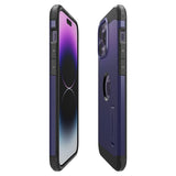Spigen iPhone 14 Pro Max Skal Tough Armor MagFit Deep Purple