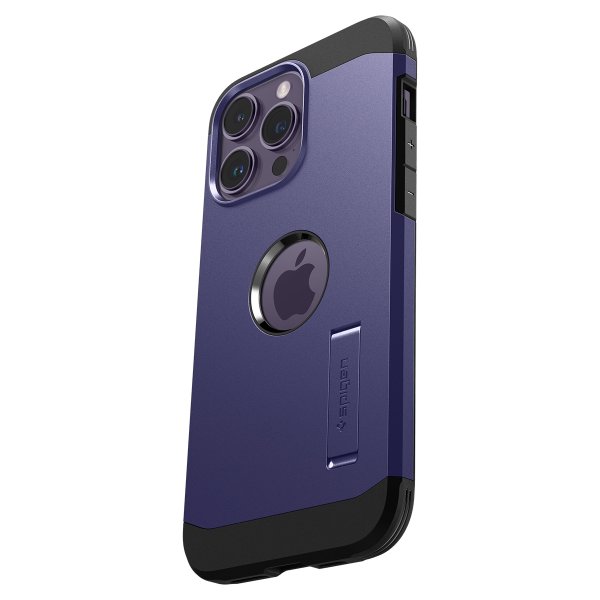 Spigen iPhone 14 Pro Max Skal Tough Armor MagFit Deep Purple
