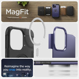 Spigen iPhone 14 Pro Max Skal Tough Armor MagFit Deep Purple
