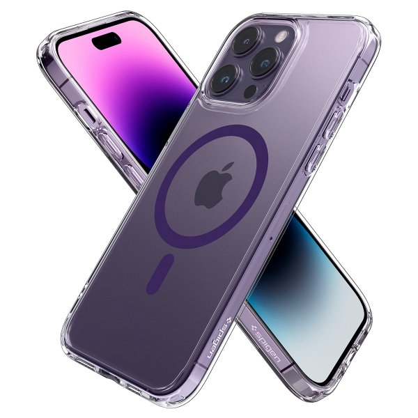 Spigen iPhone 14 Pro Max Skal Ultra Hybrid MagFit Deep Purple